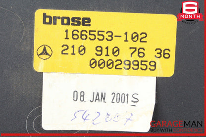 98-02 Mercedes W210 E320 4MATIC Front Right Passenger Side Seat Control Module