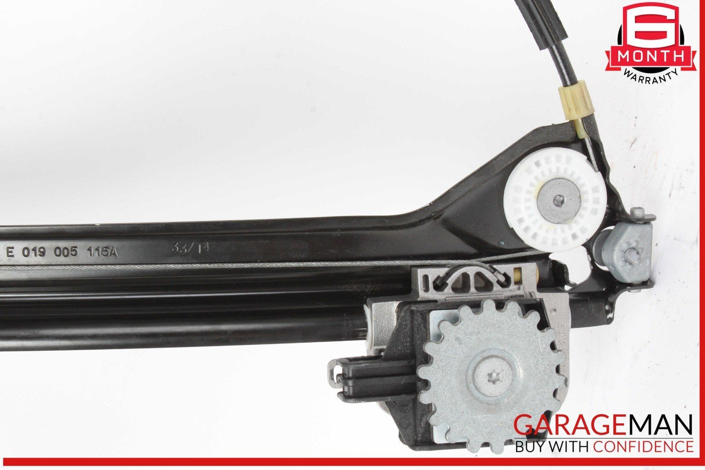 14-22 Maserati Quattroporte S Rear Right Side Door Window Regulator OEM