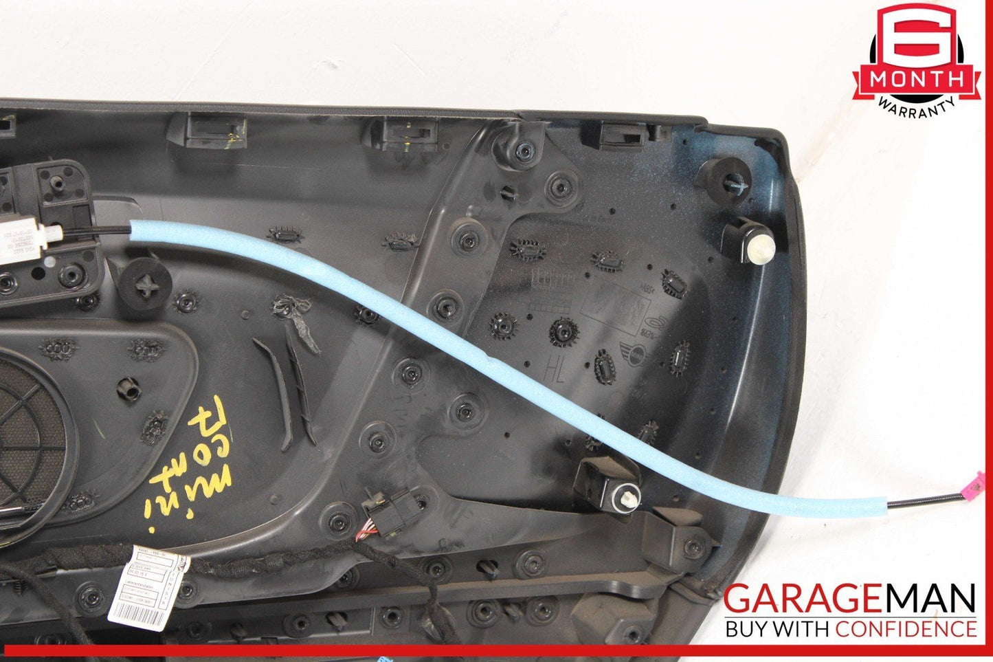 17-24 Mini Cooper Countryman Rear Left Driver Side Door Panel Trim Black OEM