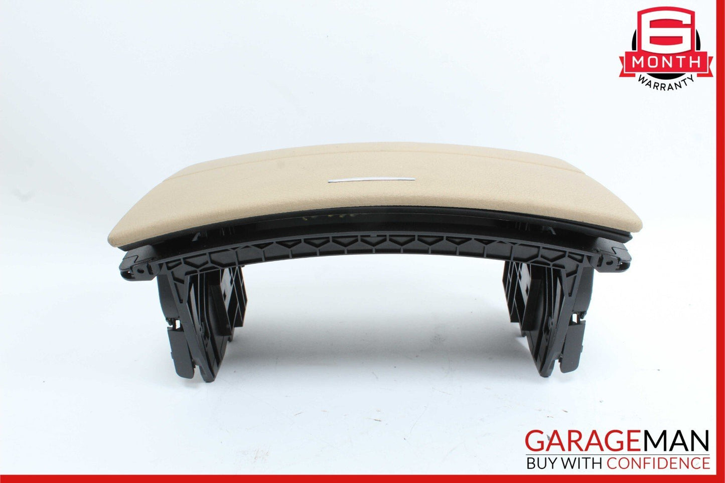 10-13 Mercedes W221 S550 S63 AMG Dash Center Console CD Player Trim Cover Brown