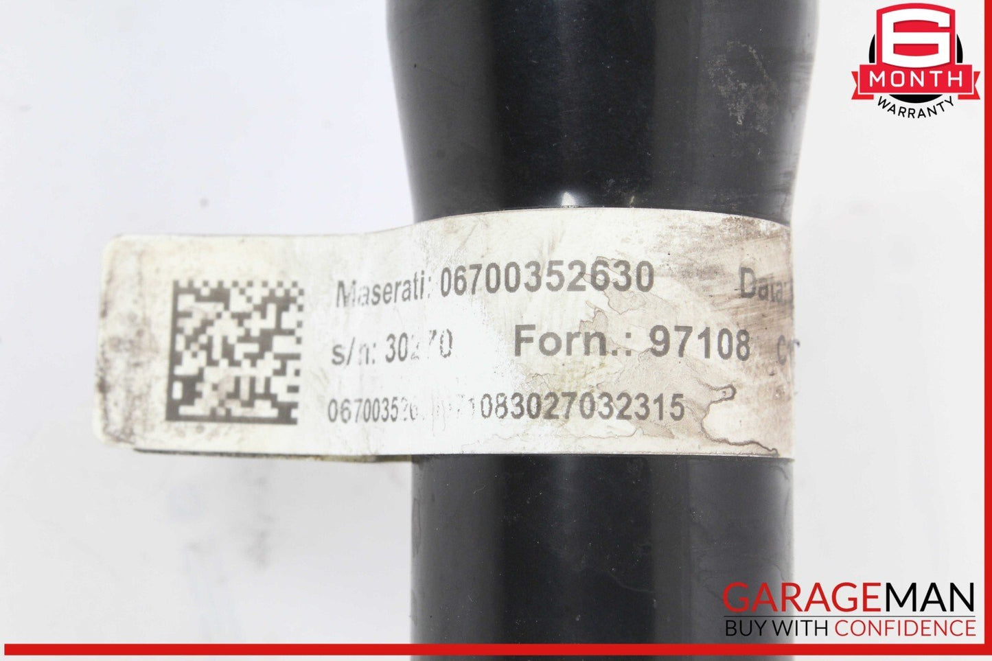 14-17 Maserati Quattroporte M156 S Q4 Rear Right Side Axle CV Half Shaft OEM