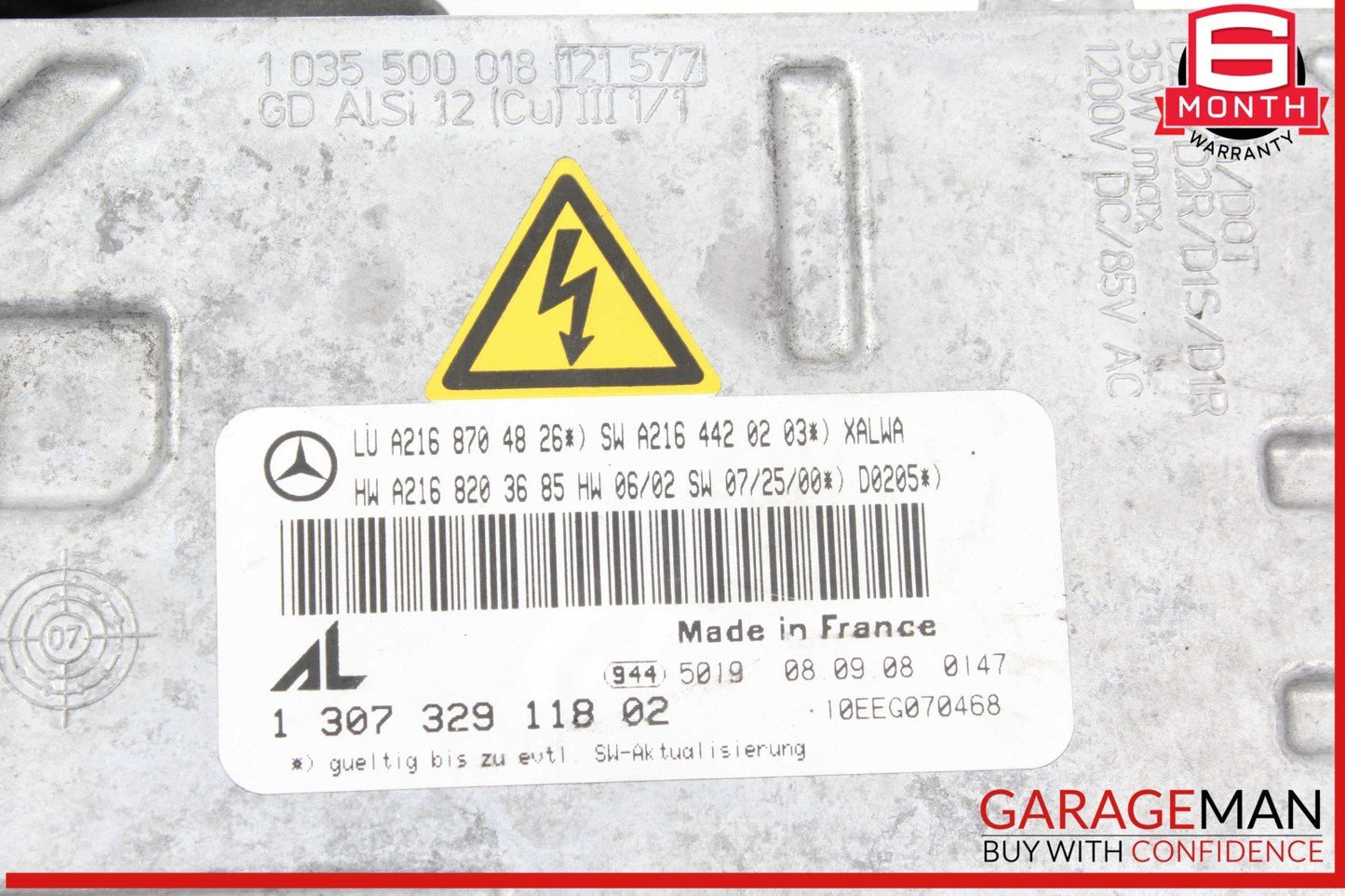07-10 Mercede W221 S550 S450 Xenon HID Headlight Ballast Module Unit OEM