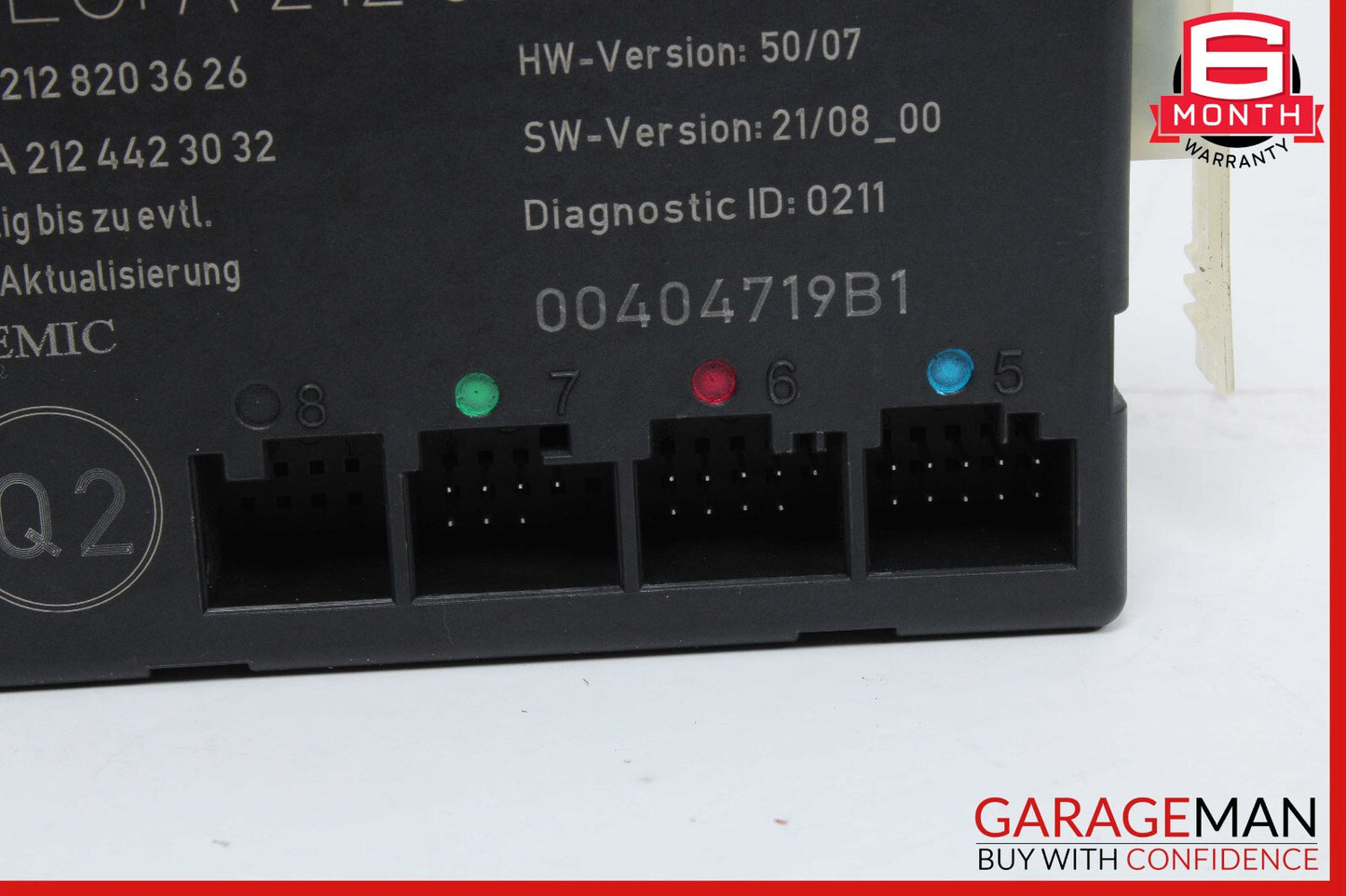 08-15 Mercede W204 C250 C350 Front Right Door Control Module 2128203685 OEM