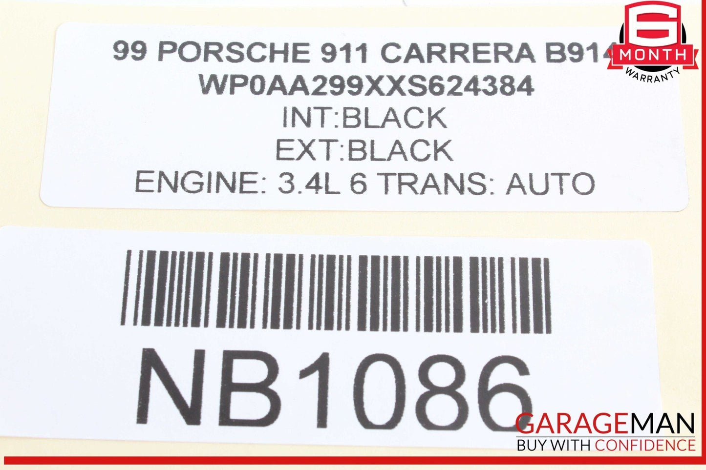 99-12 Porsche Carrera 911 996 Rear Right or Left Suspension Upper Control Arm
