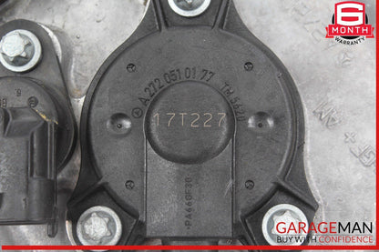 06-13 Mercedes W204 S550 Front Right Engine Timing Chain Cover Plate 2720150101