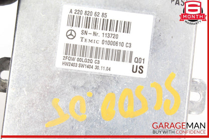 03-06 Mercedes R230 SL500 SL55 Voice Control Module 2208206285 OEM