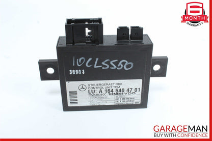 06-13 Mercedes W219 CLS550 R350 E350 TPMS Tire Pressure Control Module Unit OEM