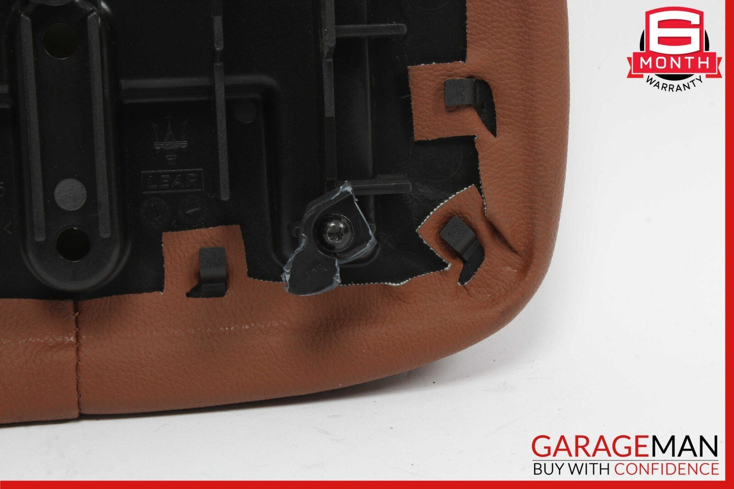 14-17 Maserati Ghibli Front Left or Right Seat Headrest Head Rest Brown OEM