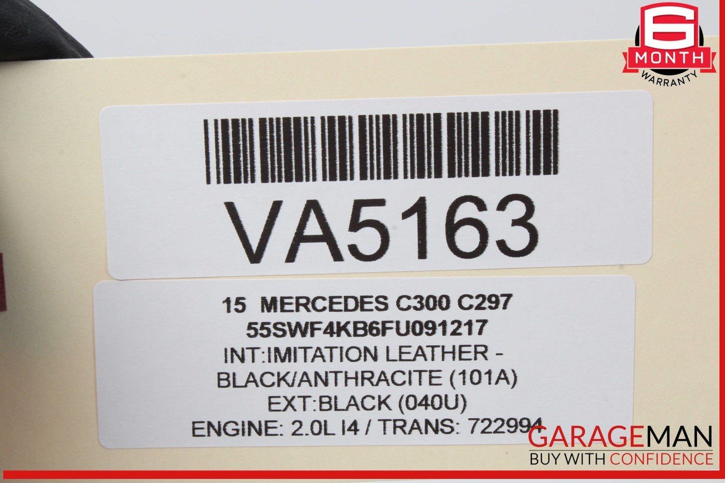 15-20 Mercedes W205 C300 GLC43 AMG Center Dash Dashboard Air A/C Vent OEM