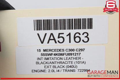 15-20 Mercedes W205 C300 GLC43 AMG Center Dash Dashboard Air A/C Vent OEM