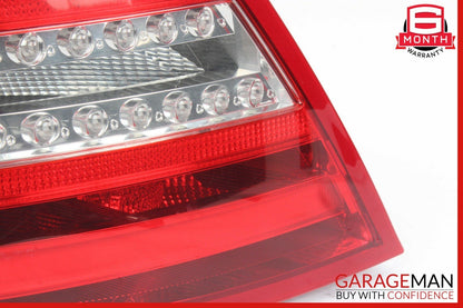 12-14 Mercedes W204 C250 C350 Rear Left Driver Side Taillight Tail Light Lamp