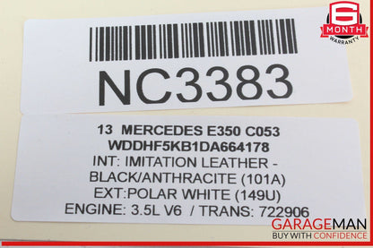 10-13 Mercedes W212 E350 E400 Dashboard Dash AC A/C Air Vent LeftÂ Trim OEM