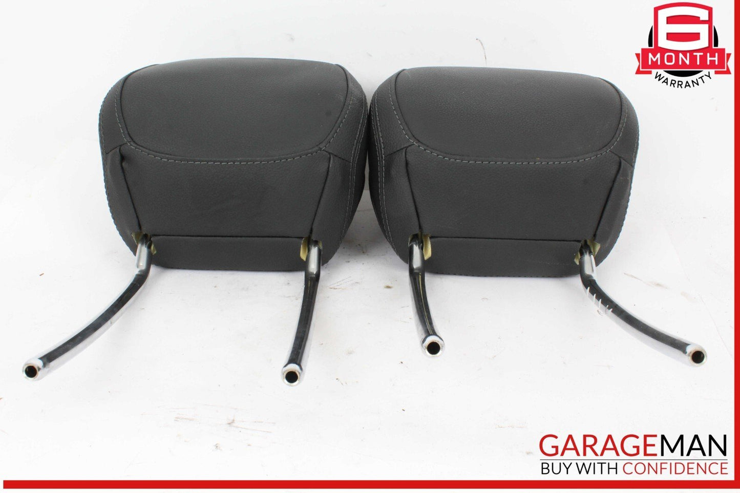 16-19 Mercedes W166 GLE400 Front Left and Front Right Head Rest Headrest Black