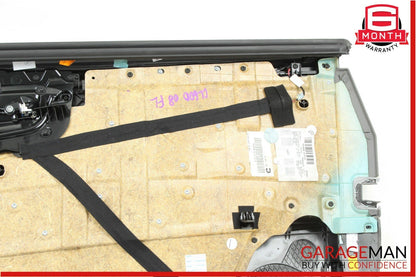07-09 Mercedes W216 CL600 Front Left Side Complete Interior Door Panel Grey OEM