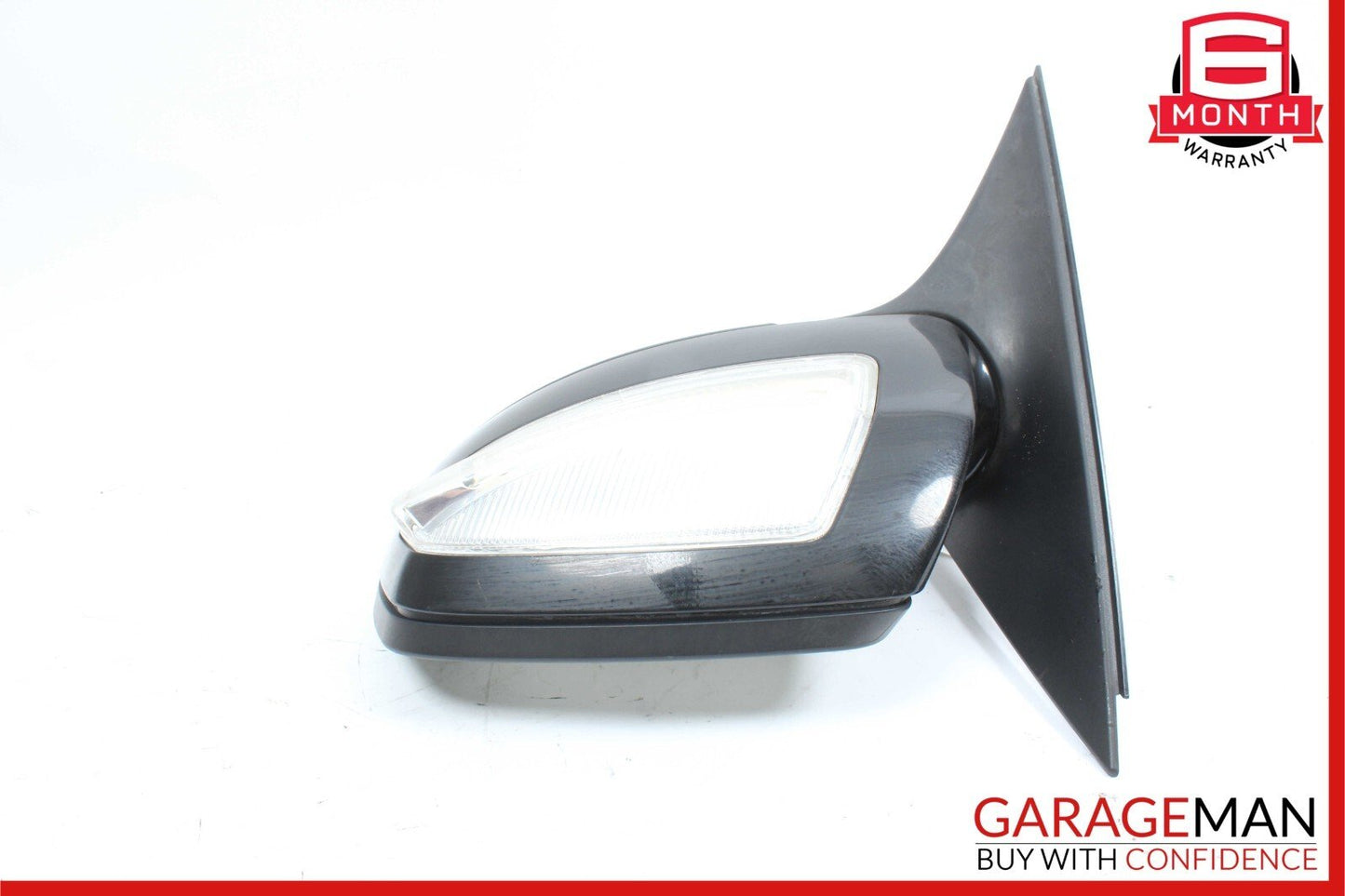 08-09 Mercedes W204 C350 C63 AMG Front Left Side Mirror Rear View Door Black OEM