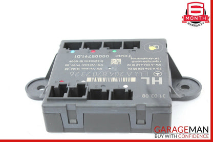 08-14 Mercedes W204 C300 C350 Rear Left Side Door Control Module 2048702326 OEM