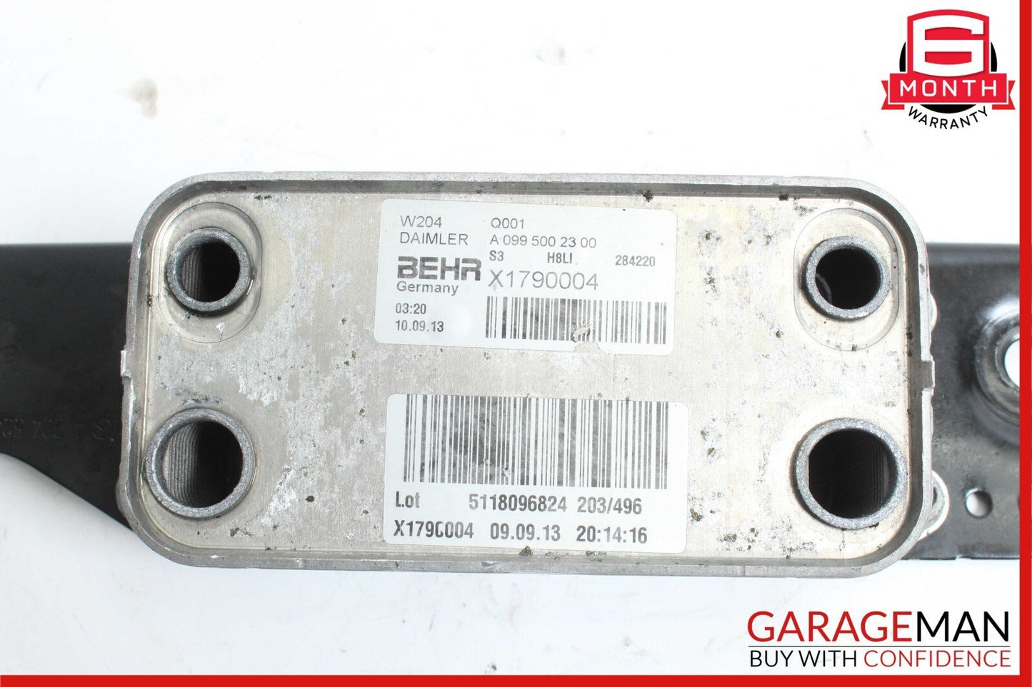 12-15 Mercedes W204 C250 SLK250 SLK350 Transmission Oil Cooler w/ Bracket OEM