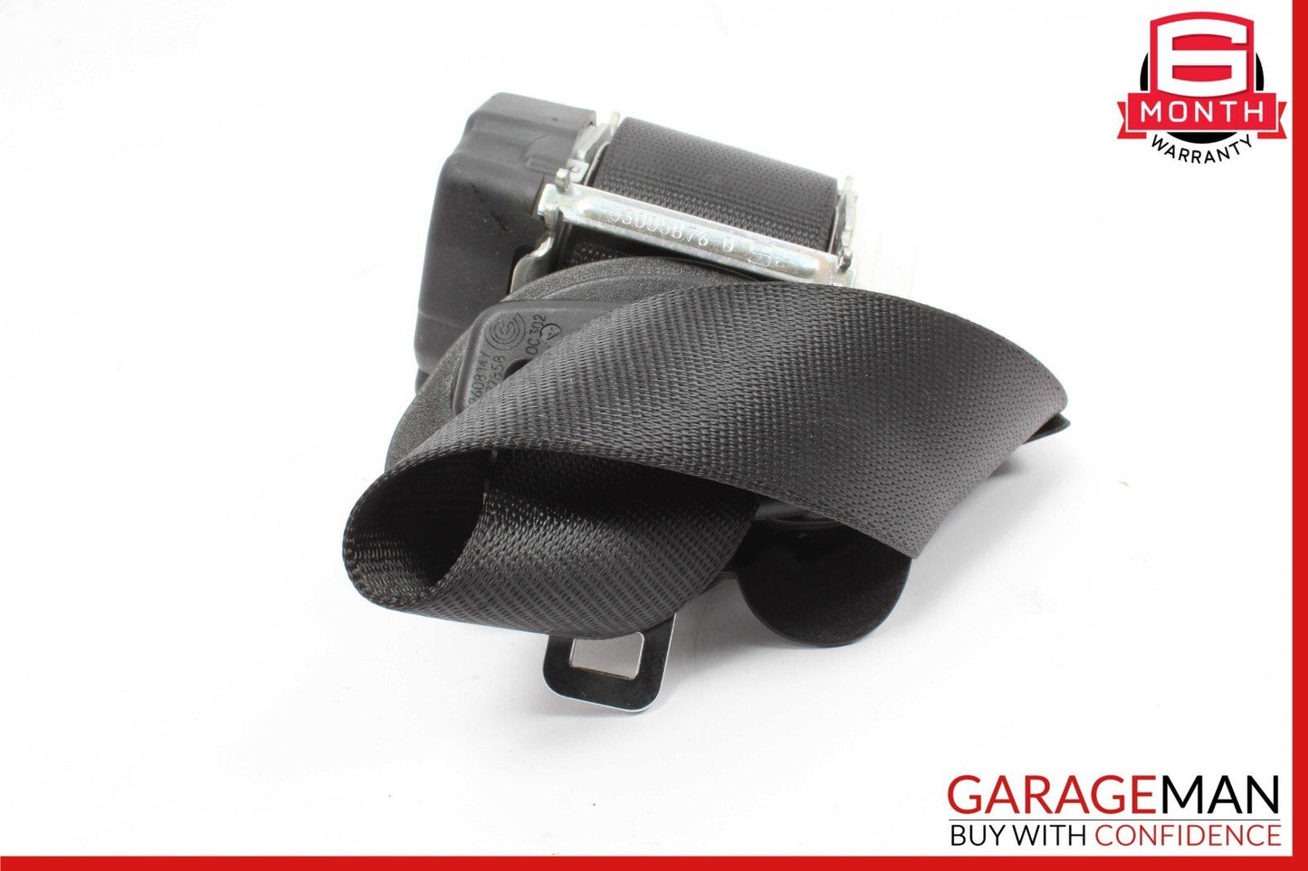 14-19 Mini Cooper Hardtop Rear Left Side Seatbelt Seat Belt Retractor Black OEM