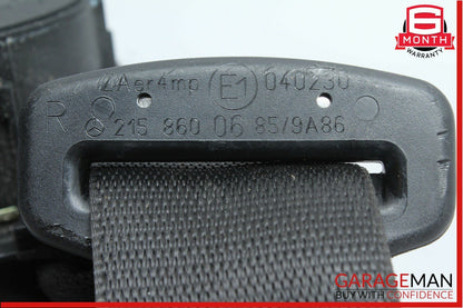 00-01 Mercedes W215 CL500 CL600 Front Right Seat Belt Seatbelt Retractor Black