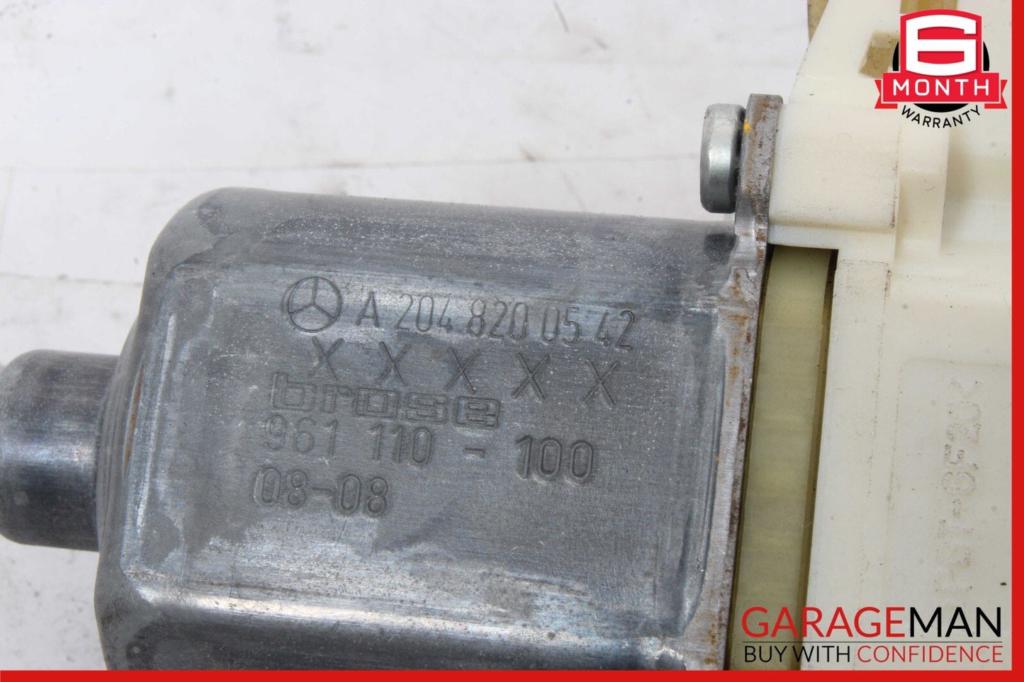 08-16 Mercedes W204 C63 AMG C250 Rear Left Side Door Window Regulator Motor OEM
