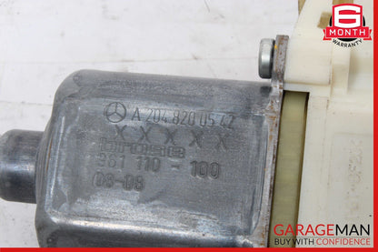 08-16 Mercedes W204 C63 AMG C250 Rear Left Side Door Window Regulator Motor OEM