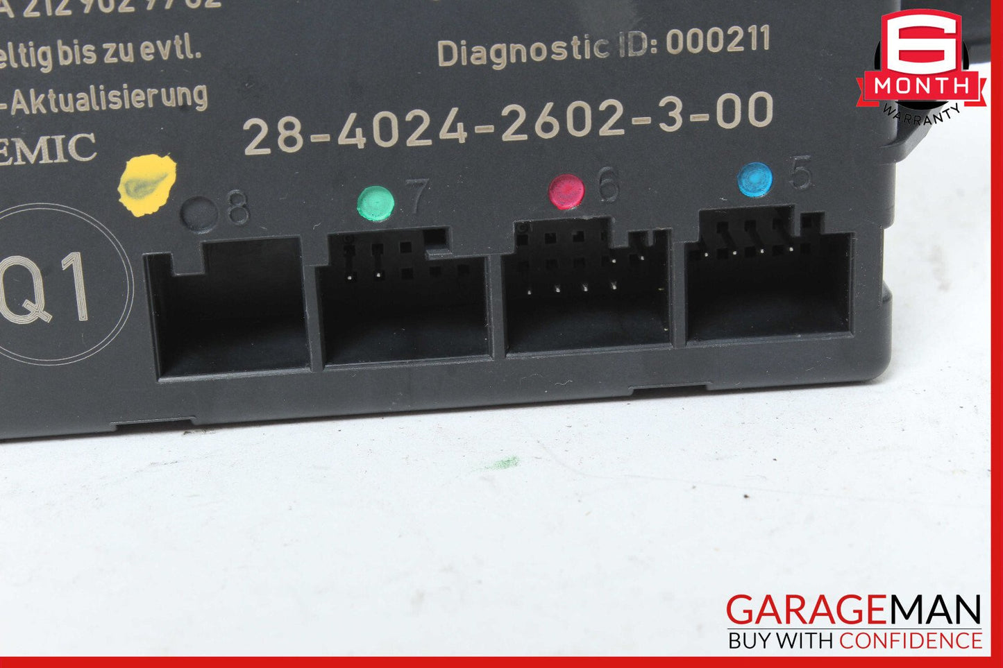 08-18 Mercedes W204 C300 C350 GLK350 Rear Right Side Door Control Module OEM
