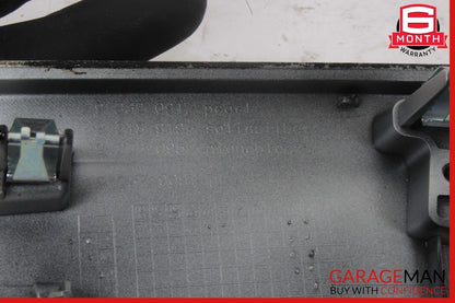 12-18 BMW F30 320i 328i 330i Center Console Cover Trim Bezel Panel Silver OEM