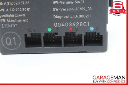 08-14 Mercedes W212 E350 C250 Front Left Driver Side Door Control Module OEM