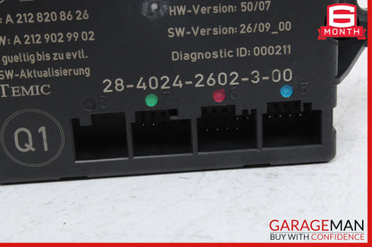 08-18 Mercedes X204 GLK350 C300 C350 Rear Right Side Door Control Module OEM