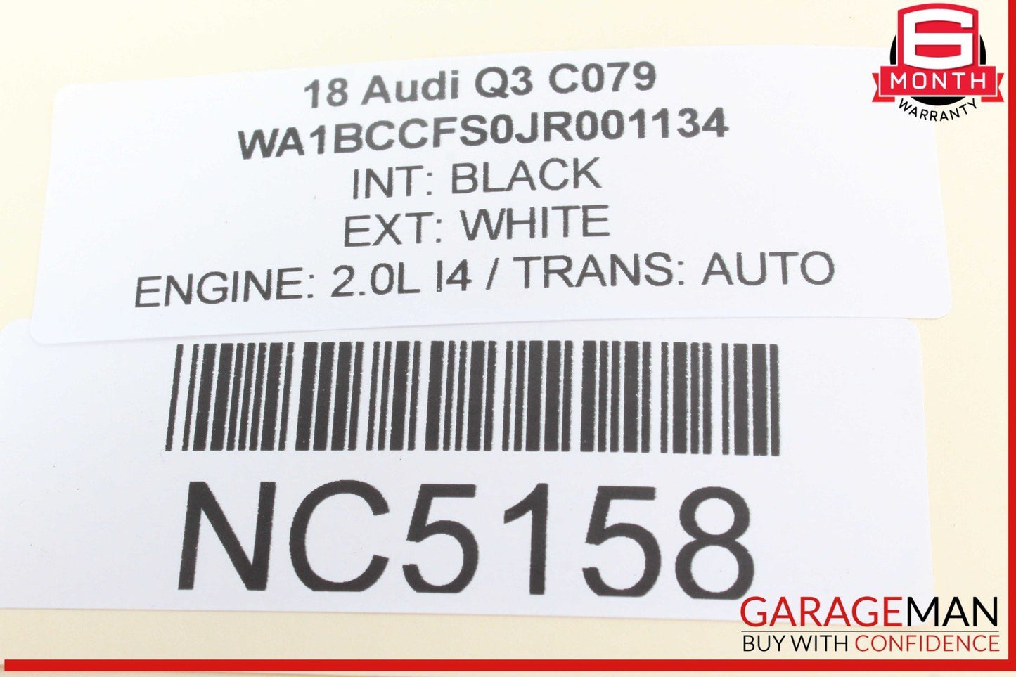 15-18 Audi Q3 Tailgate Liftgate Release Opener Handle Switch w/ Camera OEM