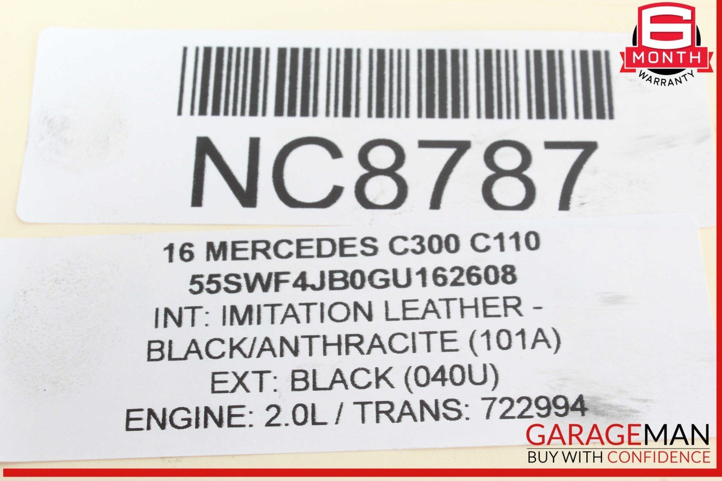 15-20 Mercedes W205 C300 SLC300 M274 Engine Vacuum Pump 2701800901 OEM
