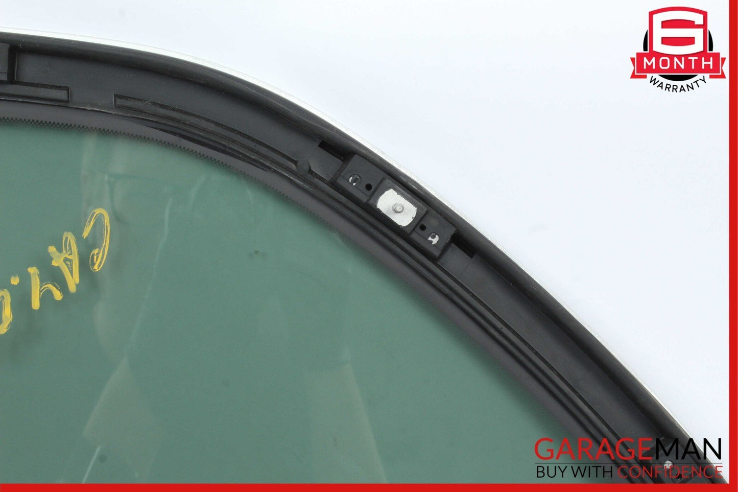 03-06 Porsche Cayenne 955 Rear Right Side Quarter Window Glass Panel Silver