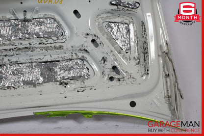 03-13 Maserati Quattroporte M139 Rear Trunk Lid Deck Shell Panel White OEM