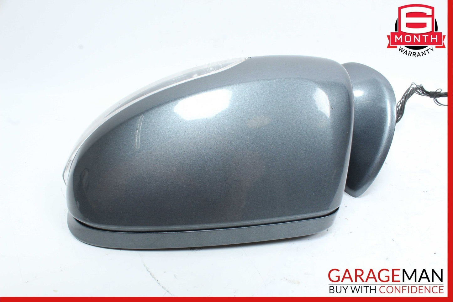 07-09 Mercedes W211 E550 E63 AMG Front Left Side Mirror Door Rear View Flintgray