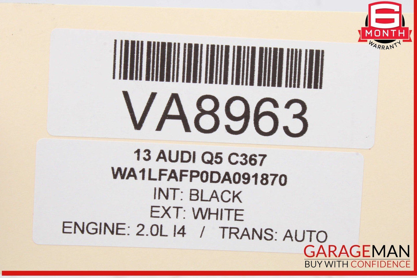 13-17 Audi Q5 A5 A4 Alternator Generator Valeo 14V 180A 06H903017K OEM