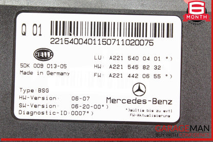 07-14 Mercedes W216 CL550 S550 Electric Power Supply Fuse Box Control Module OEM