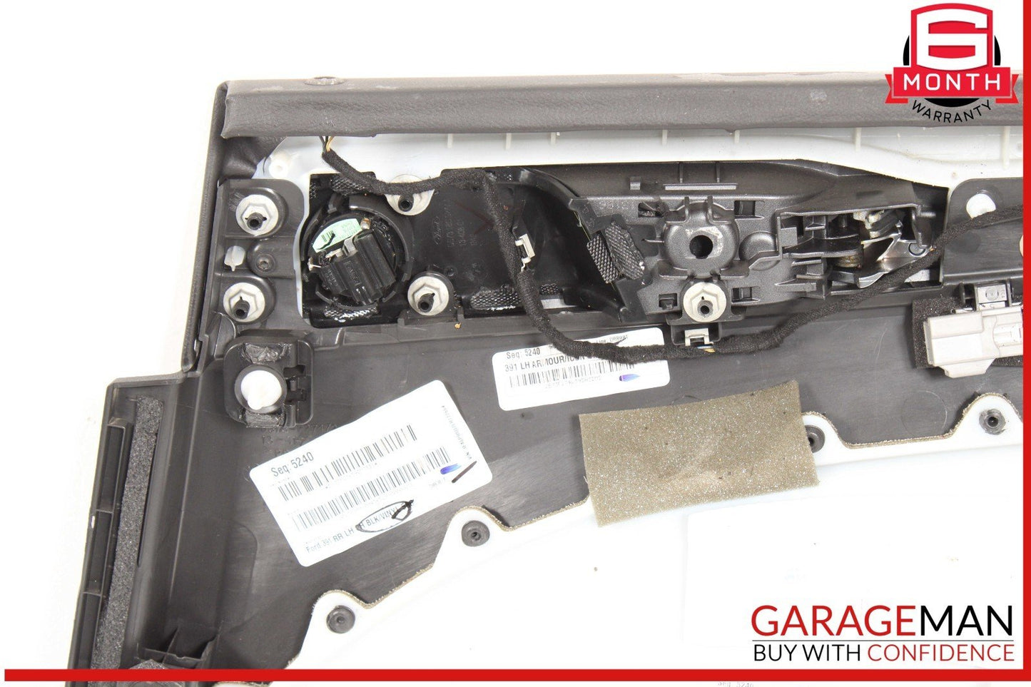 13-16 Ford Fusion Rear Left Driver Side Interior Door Panel OEM