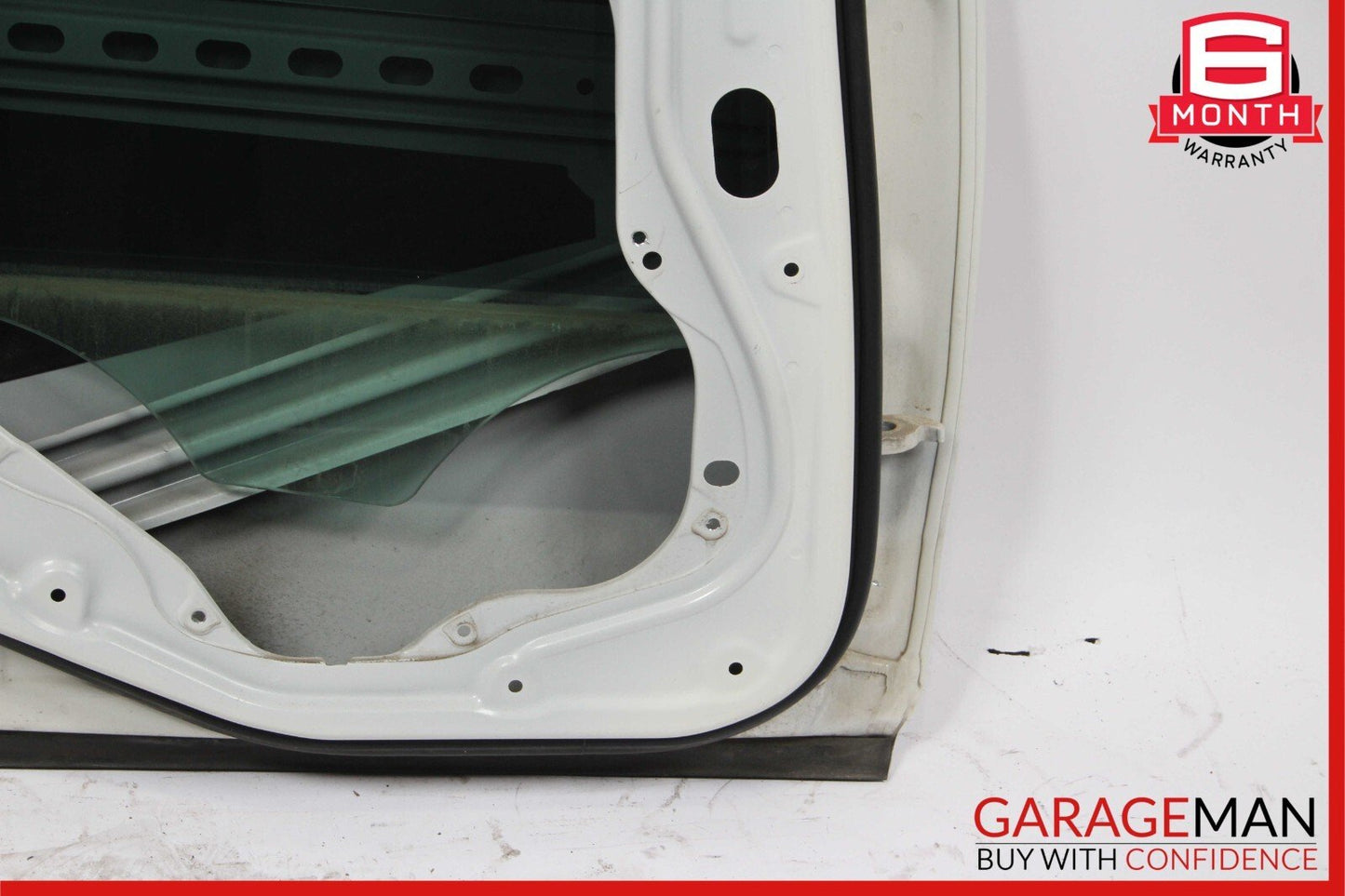 10-16 Mercedes W212 E350 E63 AMG Sedan Rear Left Side Door Shell Calcite White