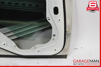 10-16 Mercedes W212 E350 E63 AMG Sedan Rear Left Side Door Shell Calcite White