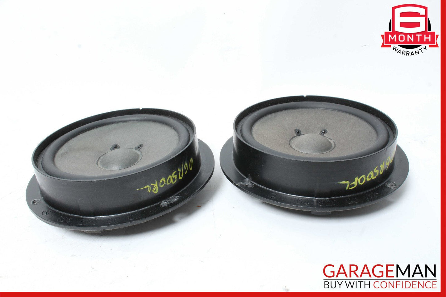 06-12 Mercedes GL450 ML350 Rear Left & Right Door Sound Audio Speakers Set of 2