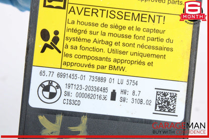 19-24 BMW M340i G20 Front Right Passenger Side Seat Occupancy Sensor Module OEM