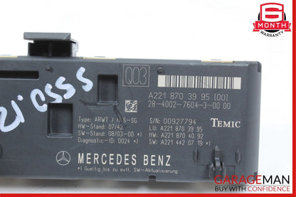 07-14 Mercedes W221 S550 CL63 Trunk Release Remote Open Close Module Unit OEM