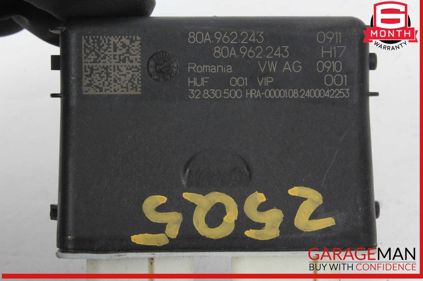 18-25 Audi Q5 A6 S6 Trunk Liftgate Release Open Control Module 80A962243 OEM