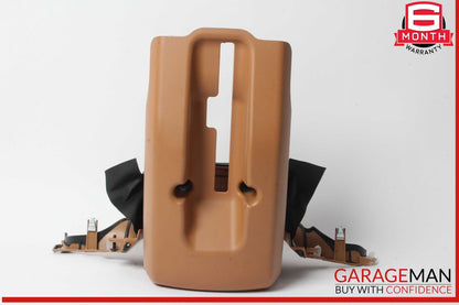 10-16 Porsche Panamera 970 Steering Column Cover Trim Brown OEM