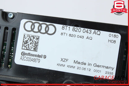 09-12 Audi Q5 S4 Front AC A/C Air Conditioning Heater Climate Control Panel OEM