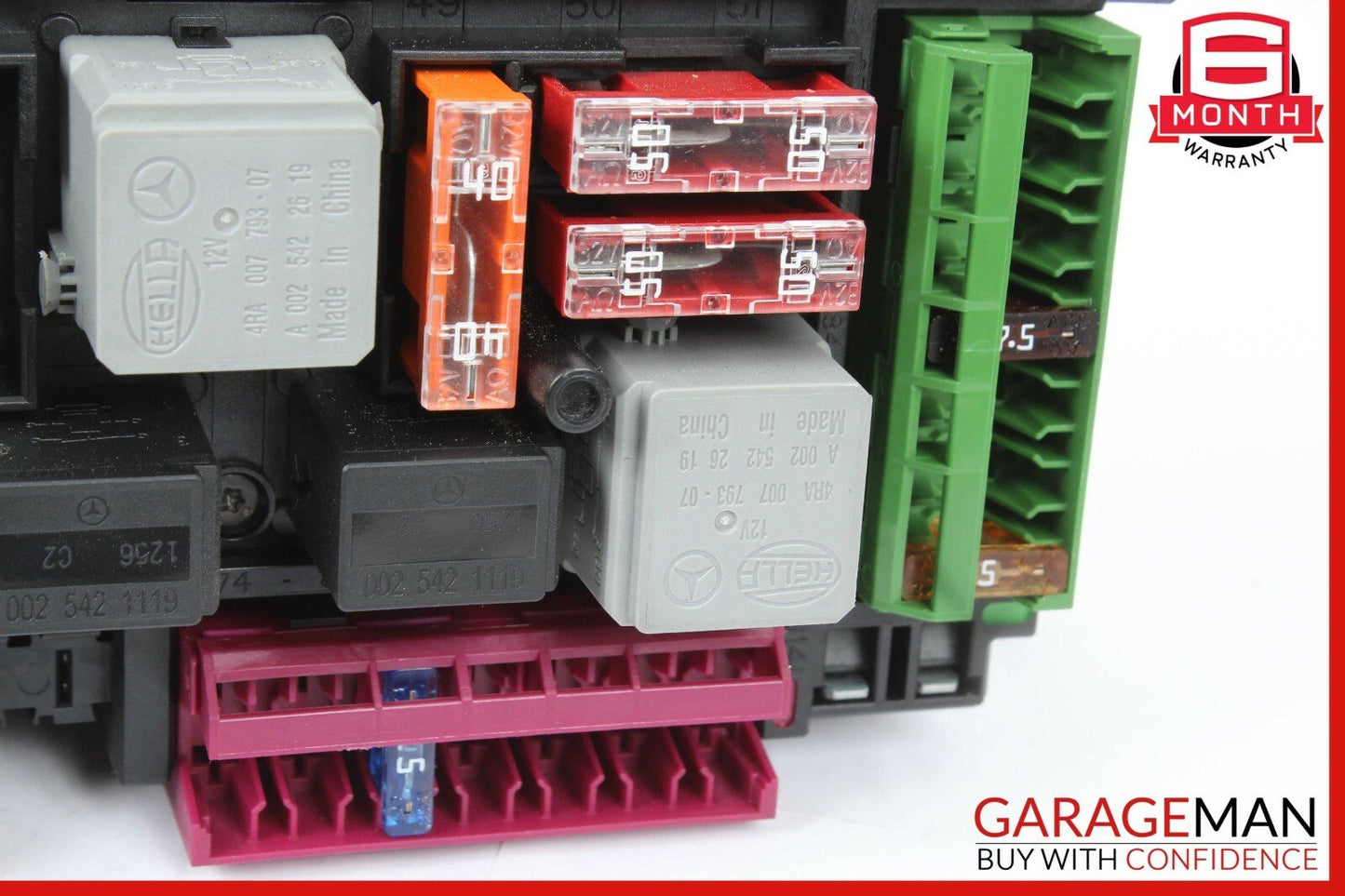 12-14 Mercedes W204 C250 C300 C63 AMG Rear SAM Fuse Box Relay Module Assembly