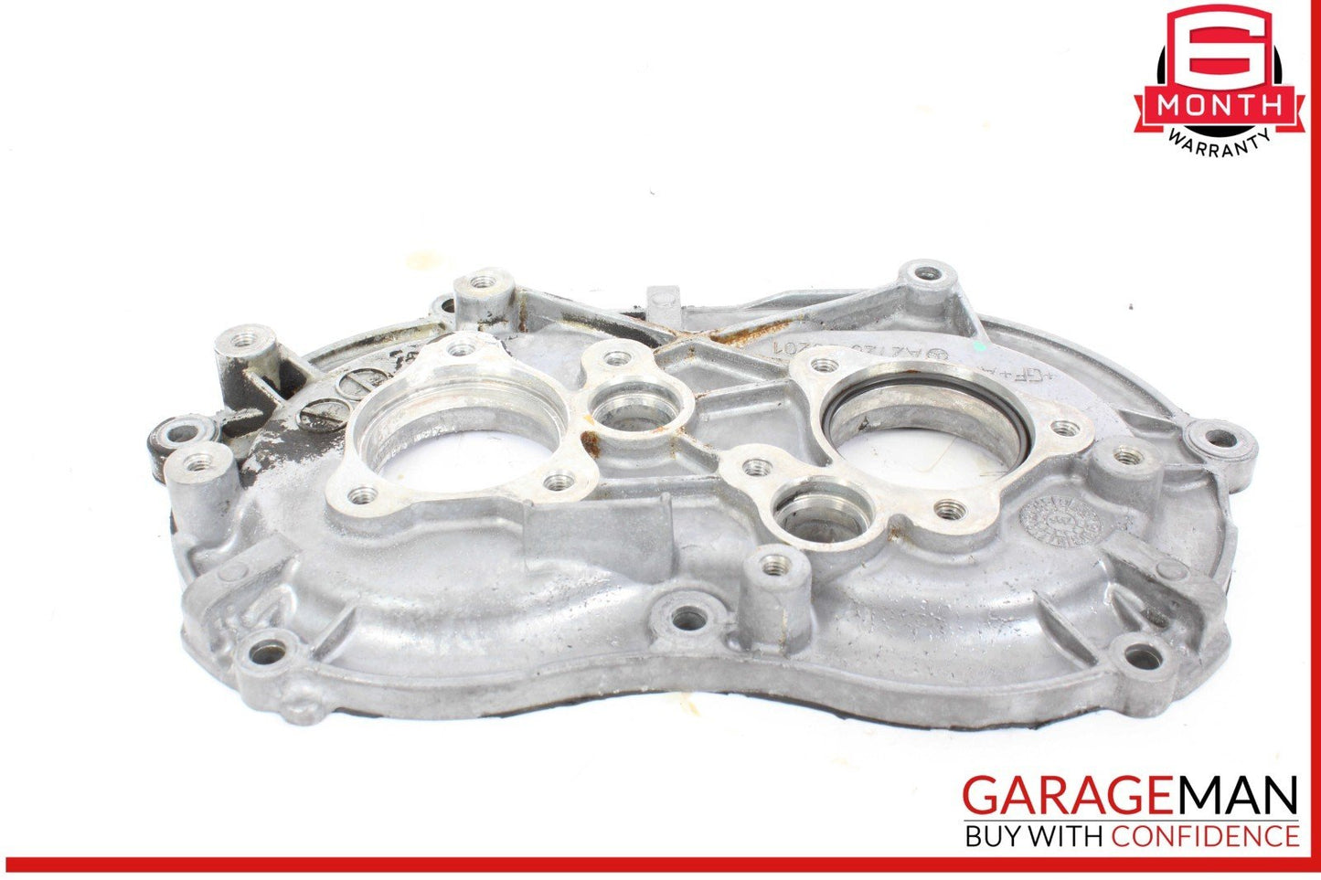 05-13 Mercedes W221 S400 Hybrid Front Left Side Engine Timing Chain Cover Plate