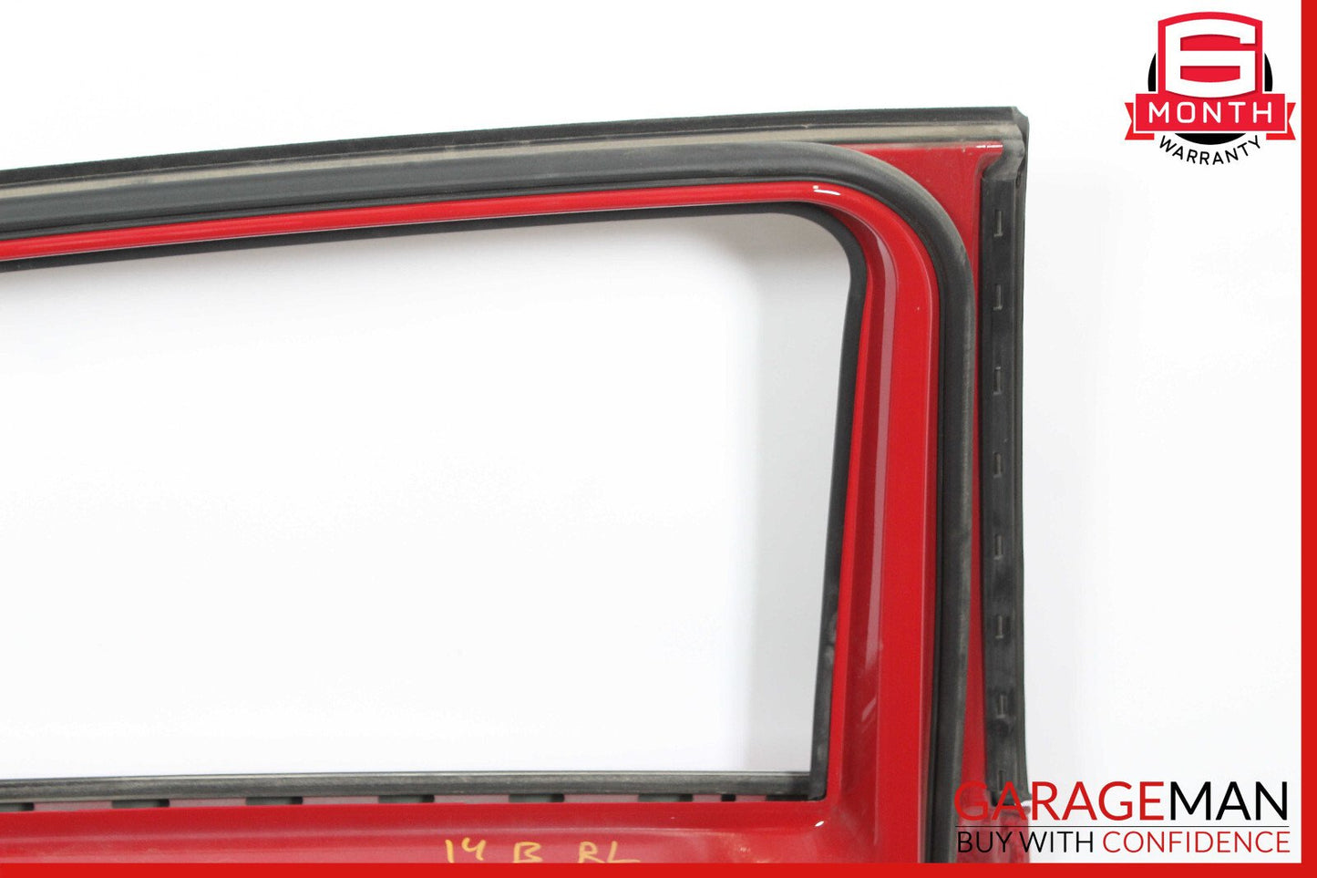 12-19 Mercedes W242 W246 B-Class Rear Left Driver Side Door Shell Red OEM