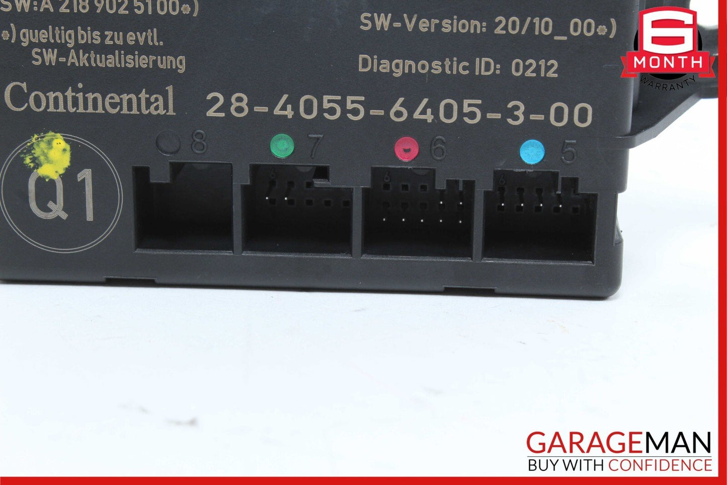 08-18 Mercedes W204 C300 4Matic Rear Left Side Door Control Module OEM