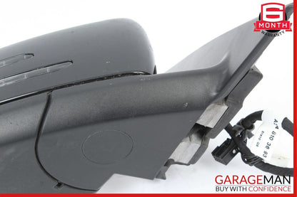 12-15 Mercedes W204 C250 C300 Front Right Side Mirror Door Rear View Black OEM